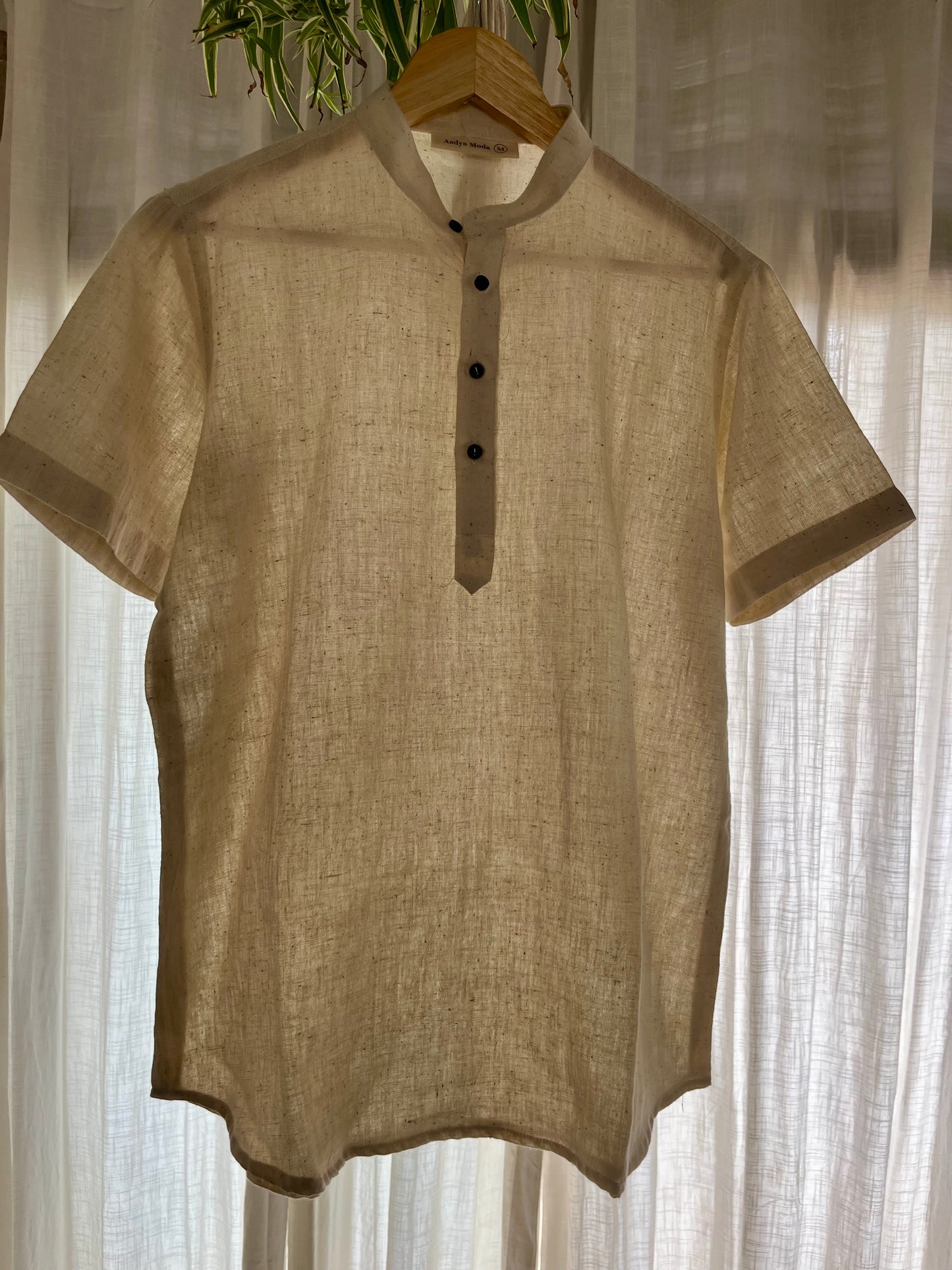 Pure Roots Natural Kala Cotton Men’s Shirt