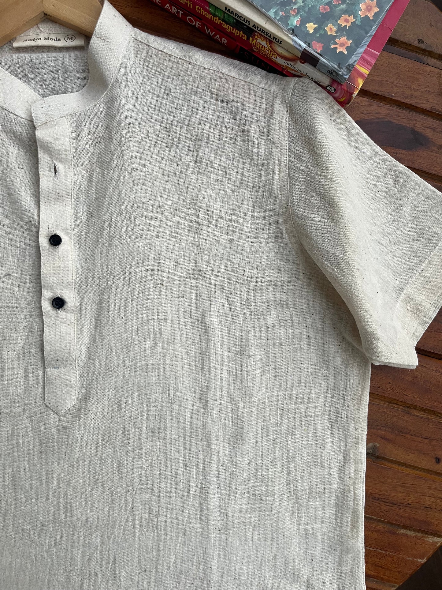 Pure Roots Natural Kala Cotton Men’s Shirt
