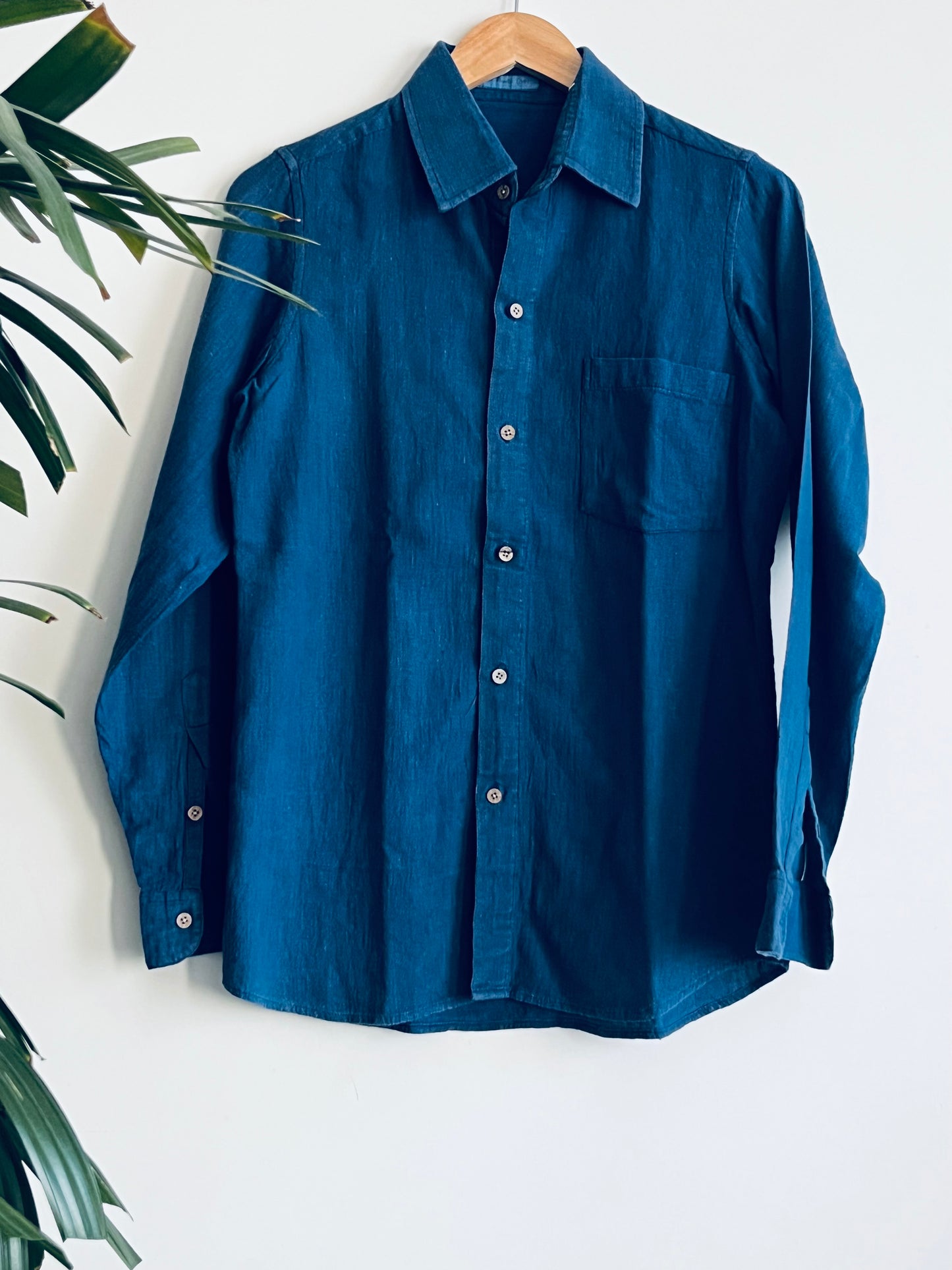 Indigo Essence Kala Cotton Men’s Shirt