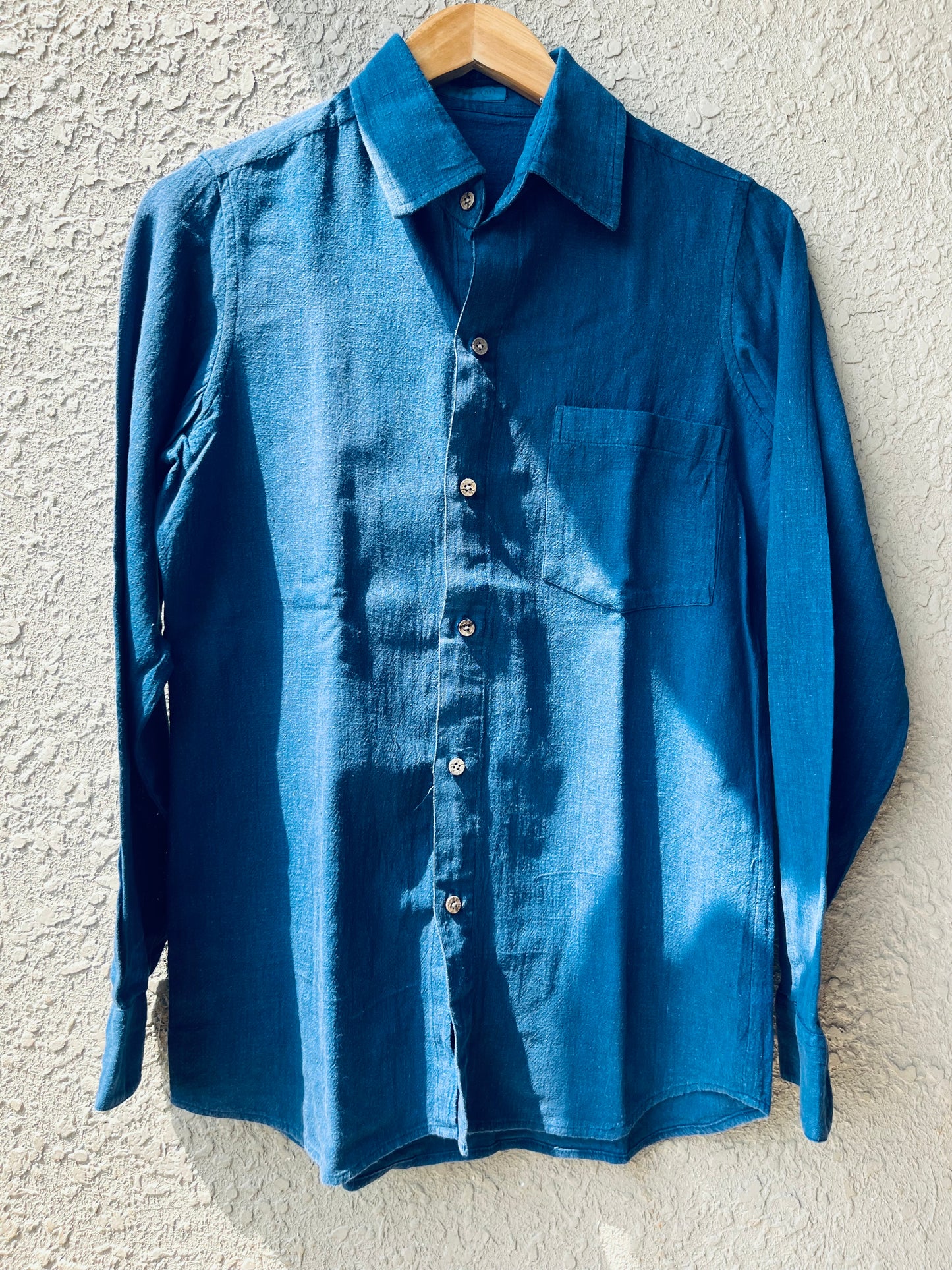 Indigo Essence Kala Cotton Men’s Shirt