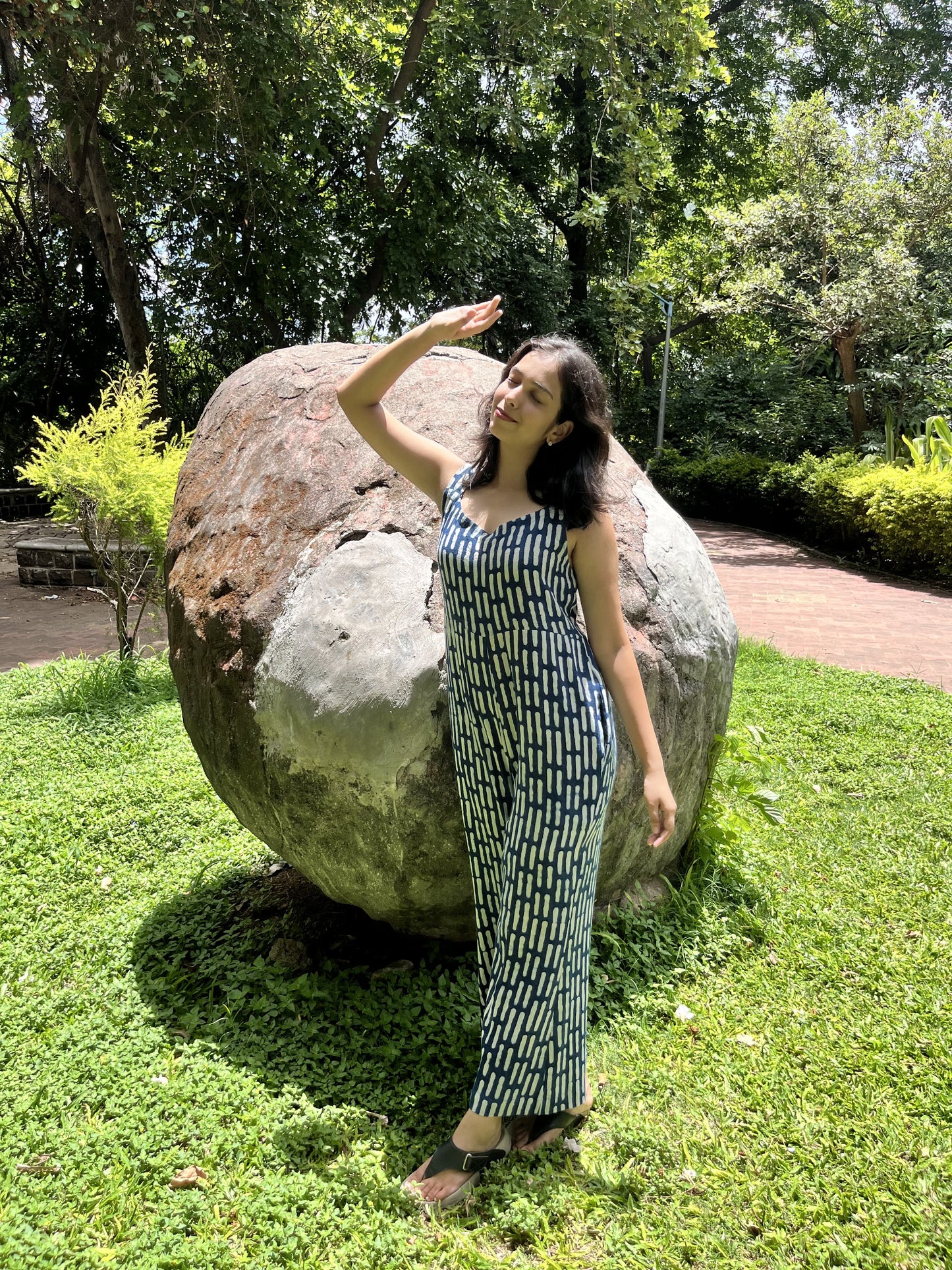 Indigo Breeze Jumpsuit