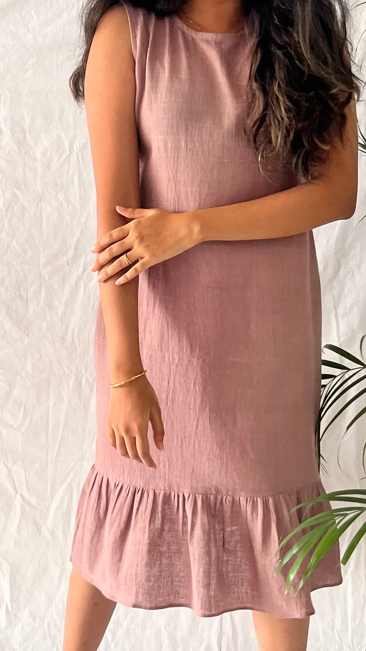 Rose Frill Dress