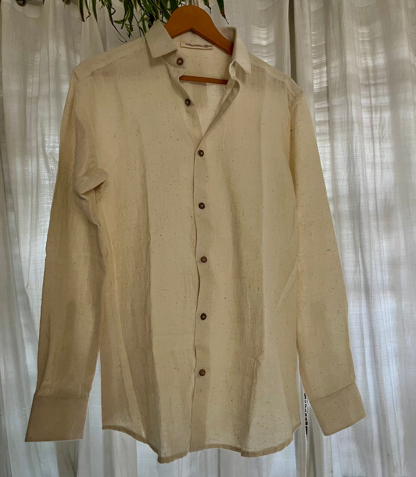 Pure Roots Full Sleeve Kala Cotton Men’s Shirt | Aadya Moda