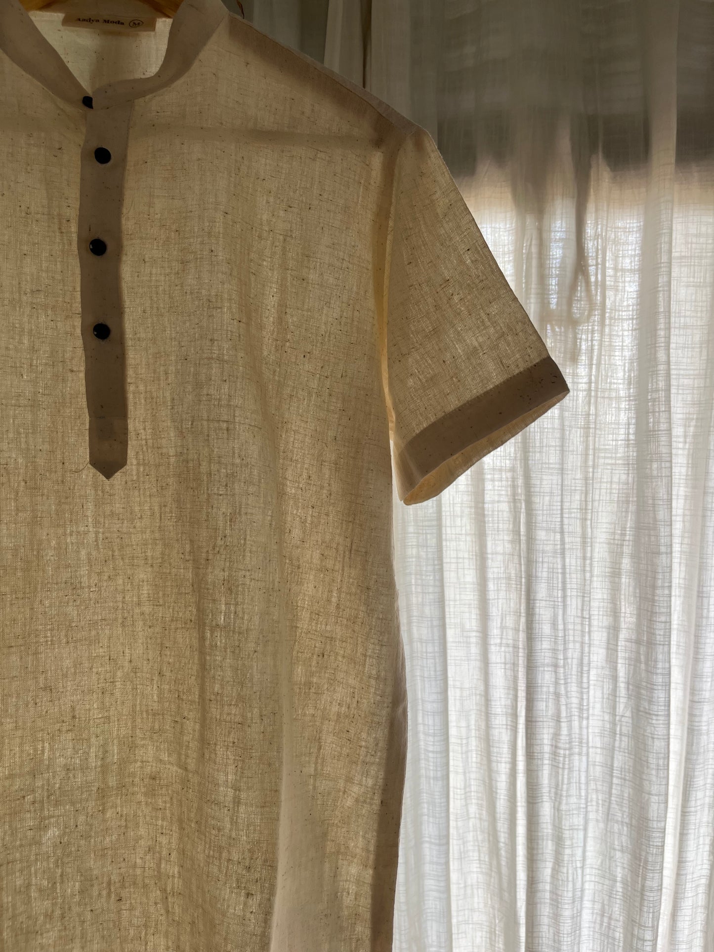 Pure Roots Natural Kala Cotton Men’s Shirt