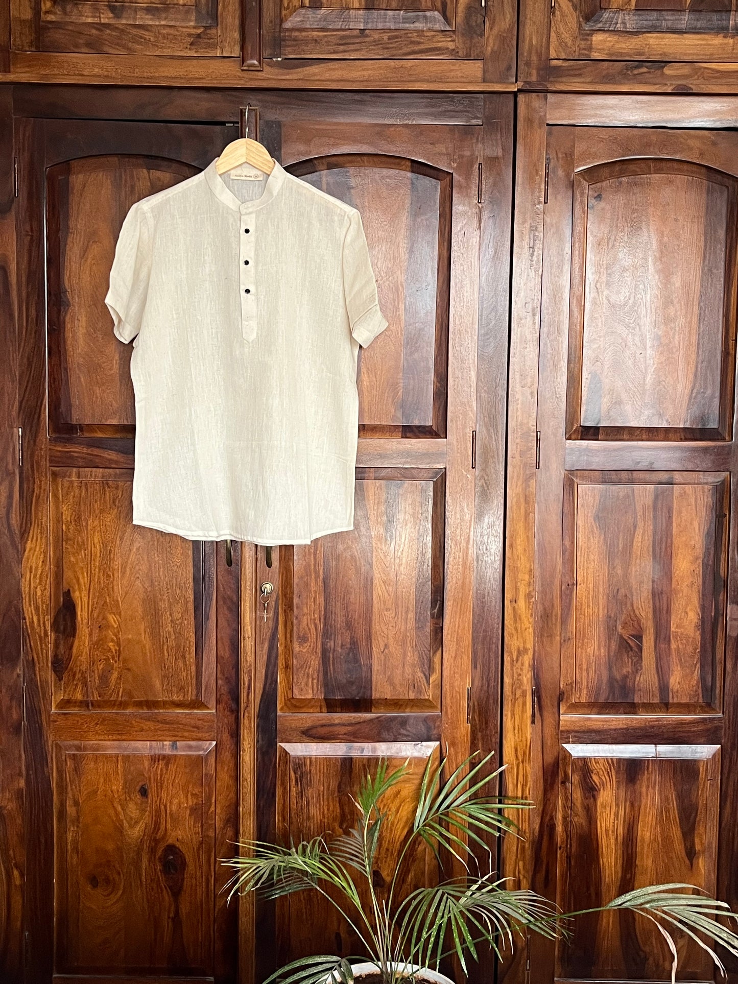 Pure Roots Natural Kala Cotton Men’s Shirt