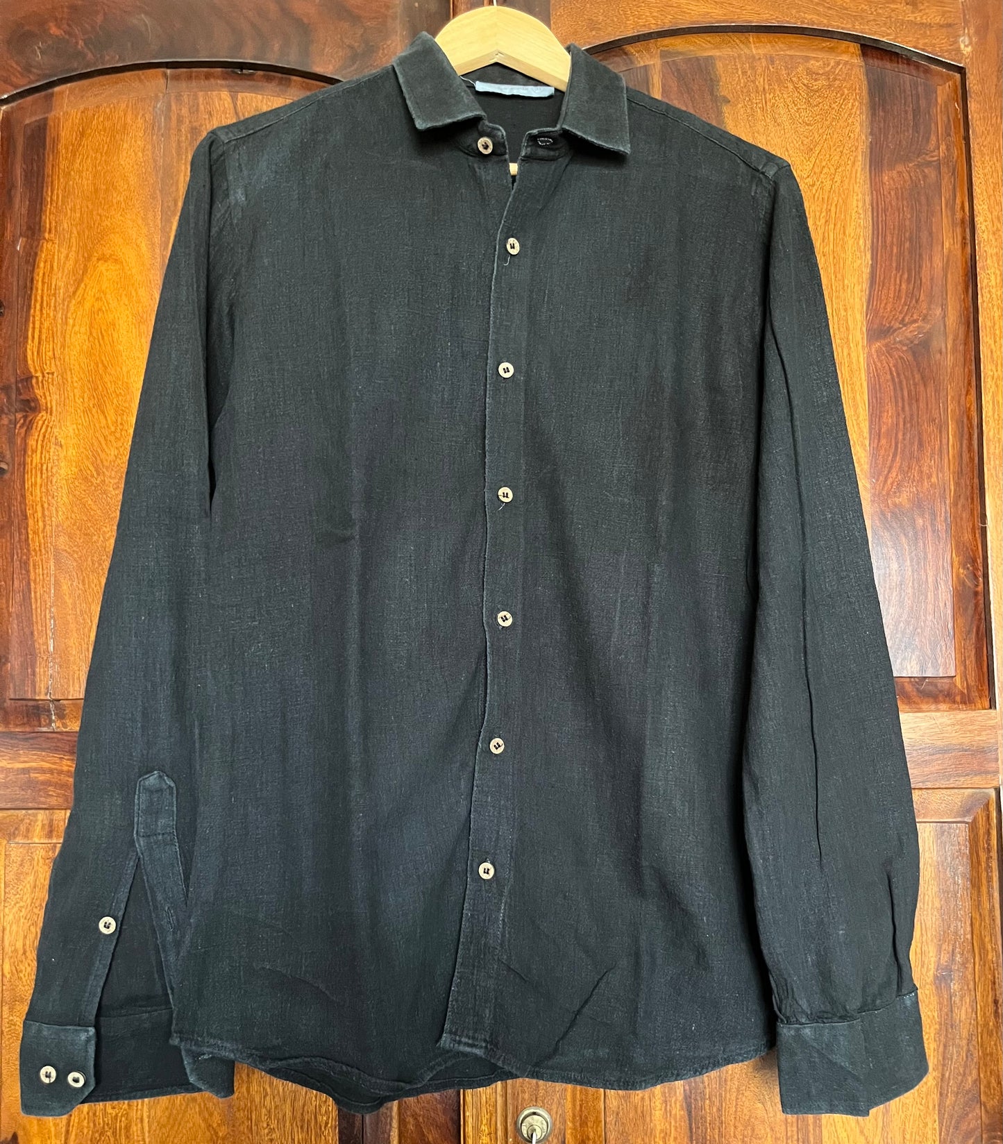 Midnight Loom Kala Cotton Men’s Shirt | Aadya Moda