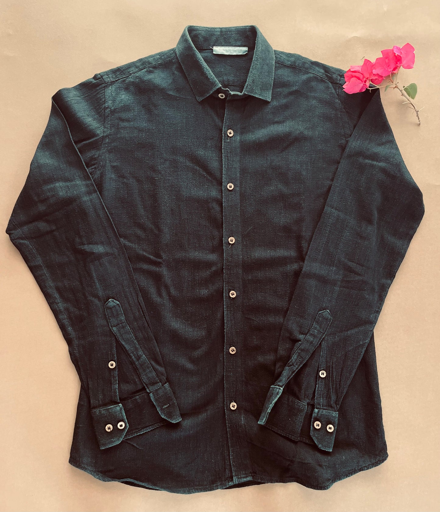 Midnight Loom Kala Cotton Men’s Shirt | Aadya Moda
