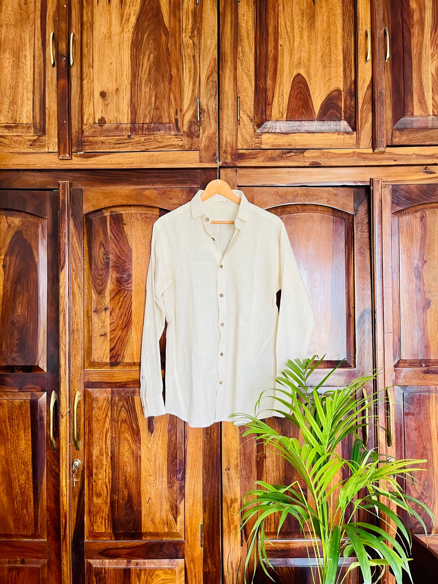 Pure Roots Full Sleeve Kala Cotton Men’s Shirt | Aadya Moda