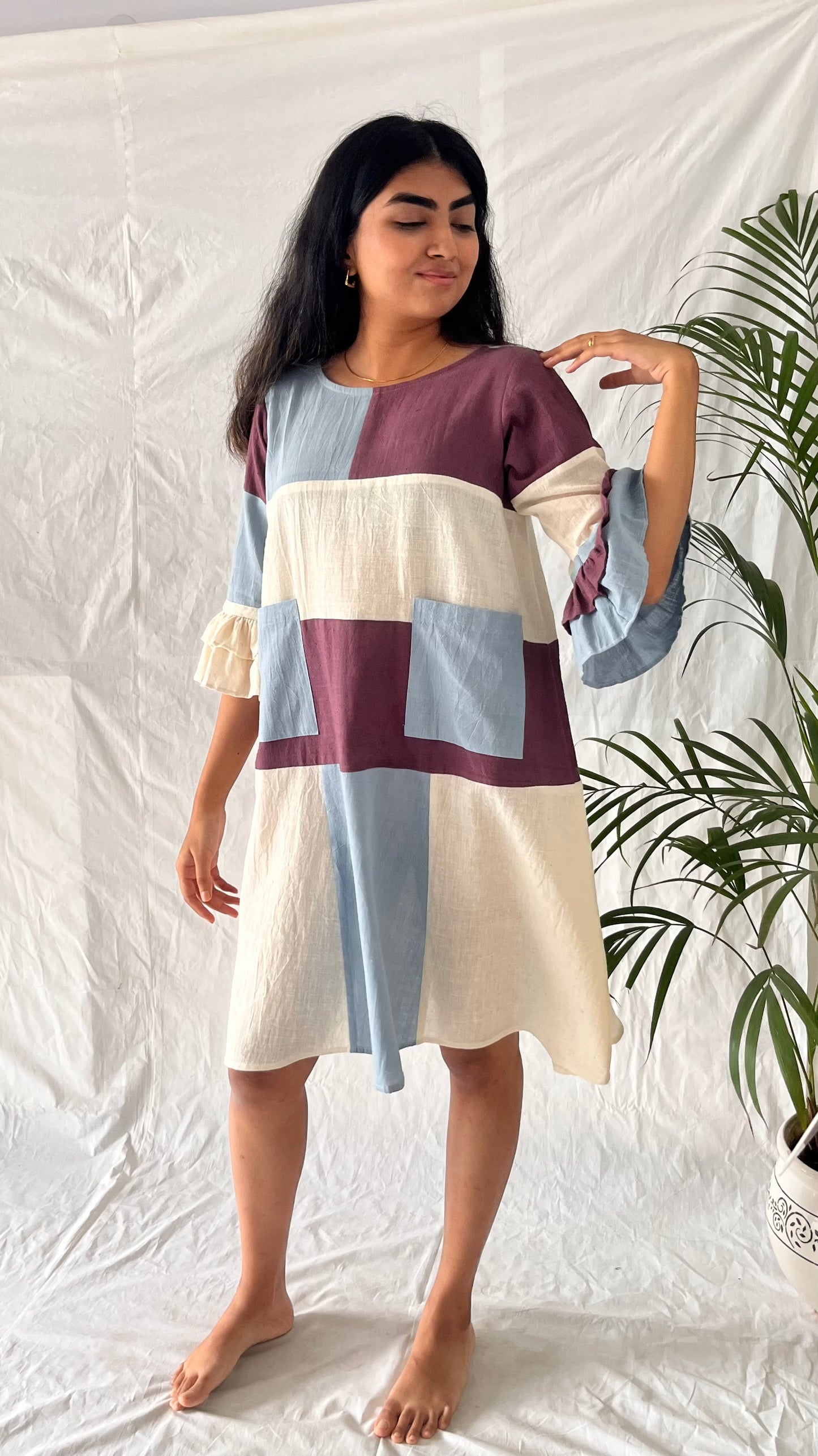 Mosaic Pocket Dress