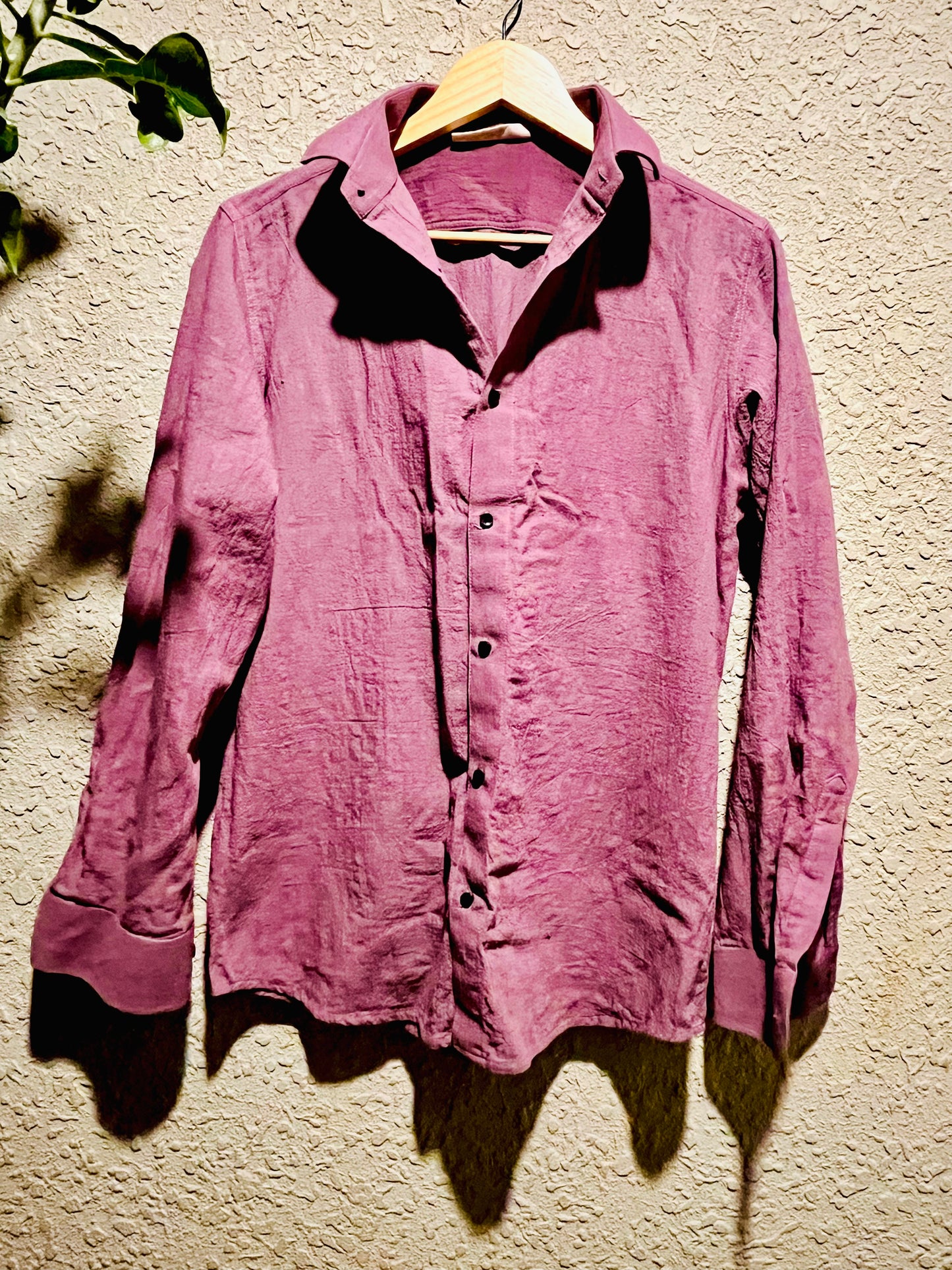 Wine Reverie Kala Cotton Men’s Shirt