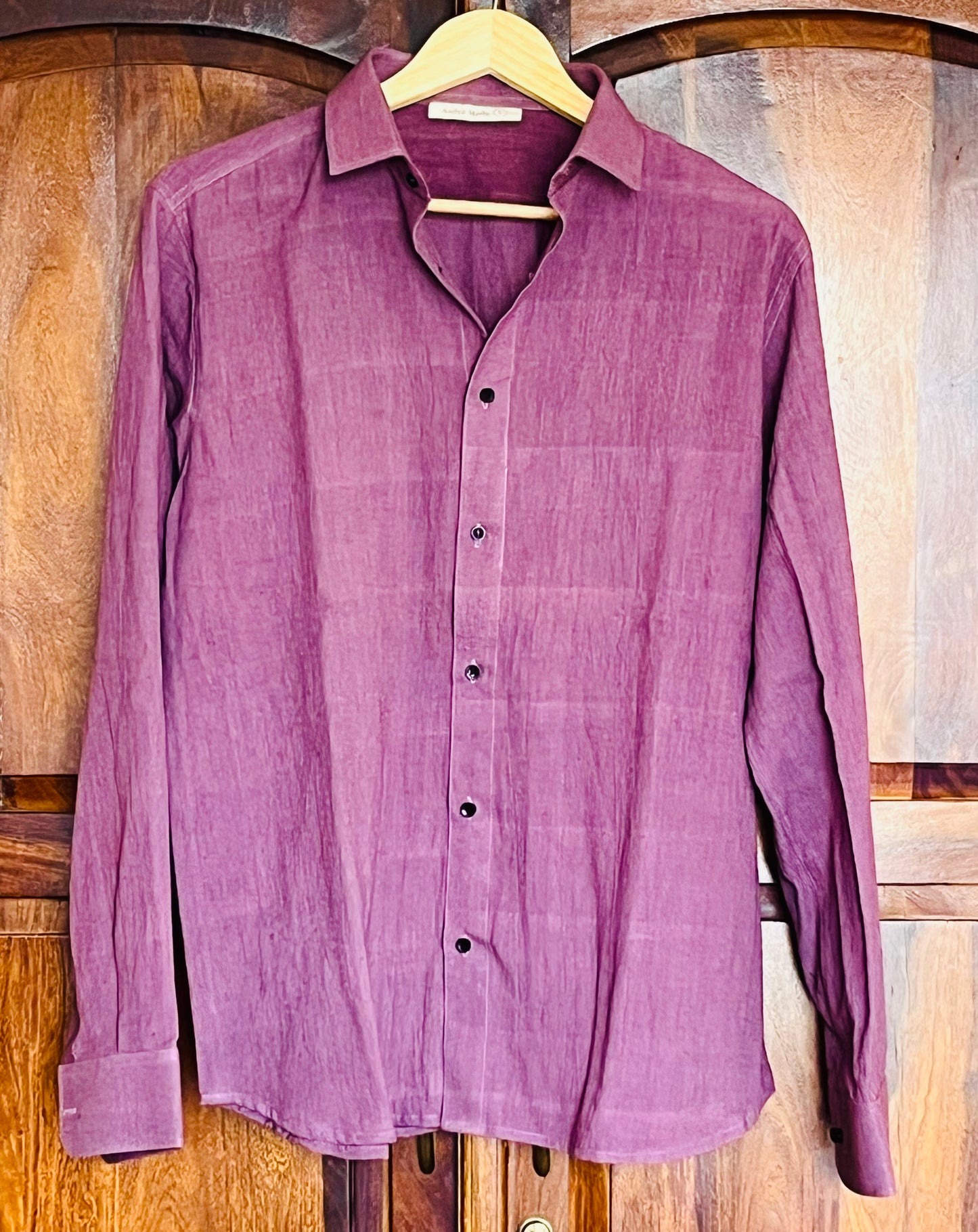 Wine Reverie Kala Cotton Men’s Shirt