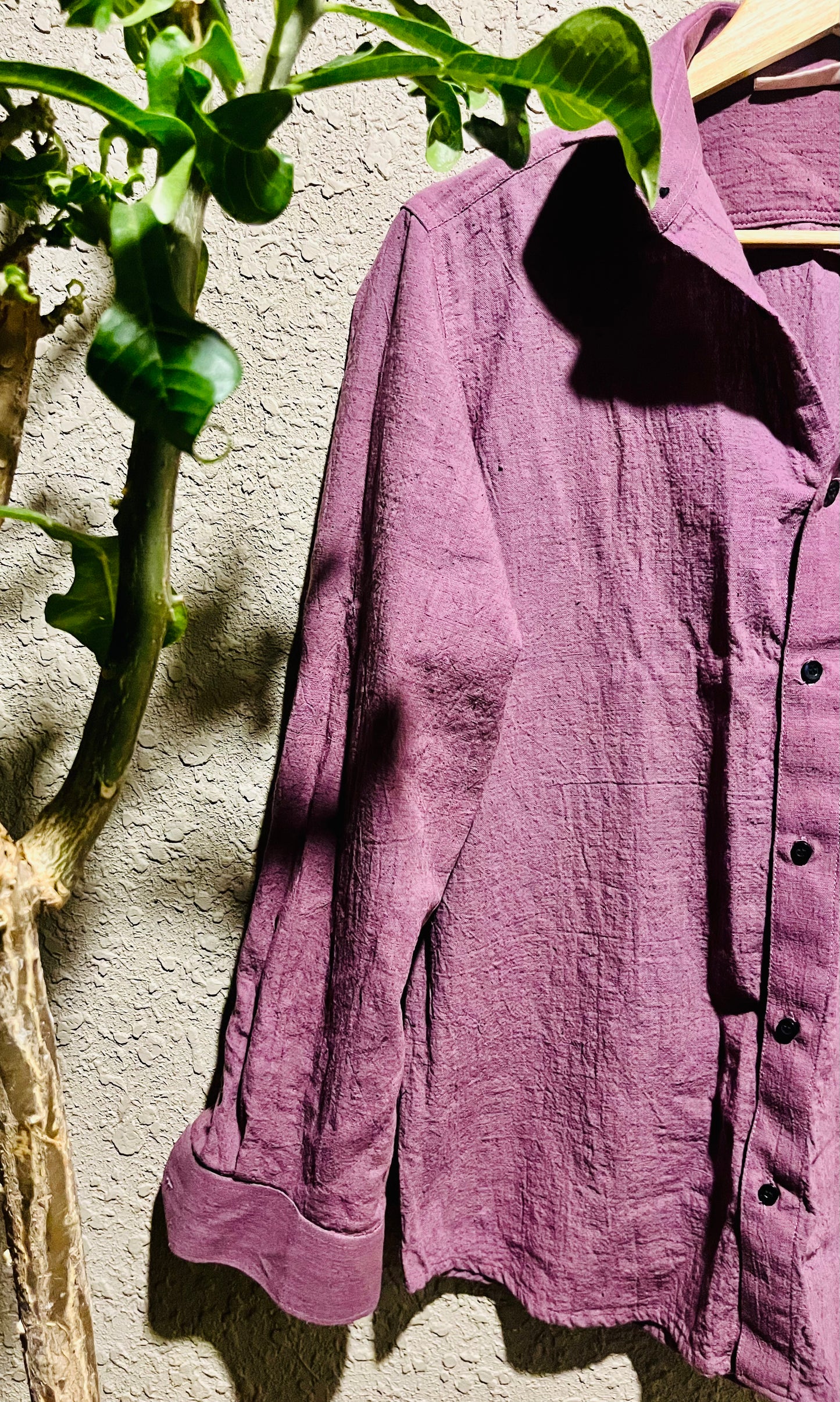 Wine Reverie Kala Cotton Men’s Shirt
